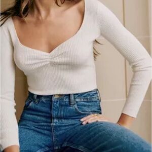 Sezane Bodysuit Size Small